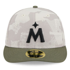 Minnesota Twins New Era 2025 Armed Forces Day Low Profile 59FIFTY Fitted Hat - Light Beige/Olive - New Era Sale