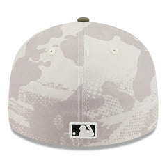 San Diego Padres New Era 2025 Armed Forces Day Low Profile 59FIFTY Fitted Hat - Light Beige/Olive - New Era on Sale