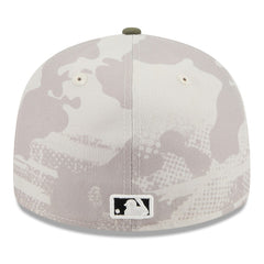 Kansas City Royals New Era 2025 Armed Forces Day Low Profile 59FIFTY Fitted Hat - Light Beige/Olive - New Era Lifestyle