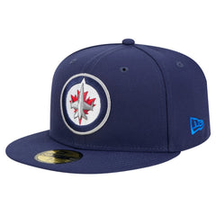 Winnipeg Jets New Era Core 59FIFTY Fitted Hat - Navy - NHL 202165686