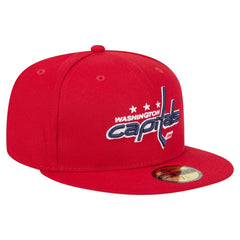 Washington Capitals New Era Core 59FIFTY Fitted Hat - Red - NHL 202165695