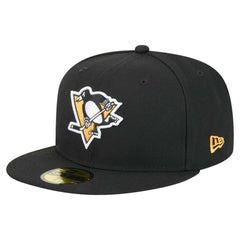 Pittsburgh Penguins New Era Core 59FIFTY Fitted Hat - Black - NHL 202165696