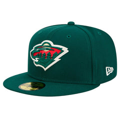 Minnesota Wild New Era Core 59FIFTY Fitted Hat - Green - NHL 202165697