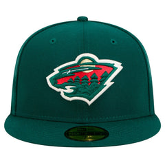 Minnesota Wild New Era Core 59FIFTY Fitted Hat - Green - NHL 202165697