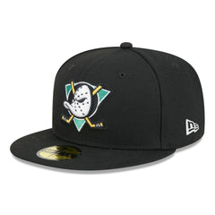 Anaheim Ducks New Era Core 59FIFTY Fitted Hat - Black - NHL 202165707