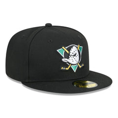 Anaheim Ducks New Era Core 59FIFTY Fitted Hat - Black - NHL 202165707