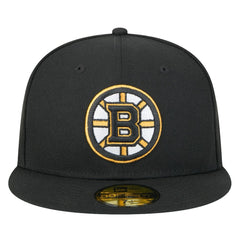 Boston Bruins New Era Core 59FIFTY Fitted Hat - Black - NHL 202165708