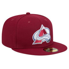 Colorado Avalanche New Era Core 59FIFTY Fitted Hat - Burgundy - NHL 202165710