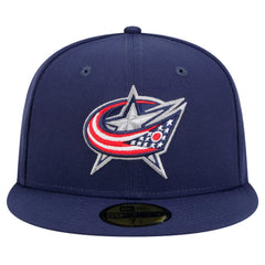 Columbus Blue Jackets New Era Core 59FIFTY Fitted Hat - Navy - NHL 202165713
