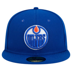 Edmonton Oilers New Era Core 59FIFTY Fitted Hat - Royal - NHL 202165716