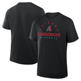 Arizona Diamondbacks Fanatics Clubhouse Legacy Primary Play T-Shirt - Black - Fanatics Lifestyle