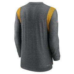 Nike Washington Commanders Player Performance Long Sleeve T-Shirt Heather Charcoal