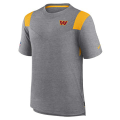 Nike Washington Commanders Sideline Tonal Logo Performance Player T-Shirt Charcoal