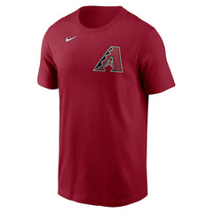 Corbin Carroll Arizona Diamondbacks Nike Fuse Name & Number T-Shirt - Red - Nike on Sale