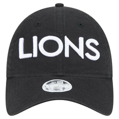Detroit Lions New Era Women's Cece 9TWENTY Adjustable Hat Black