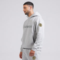 Boston Bruins lululemon Steady State Pullover Hoodie - Heathered Silver Drop - NHL 202169460