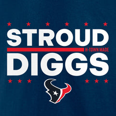 CJ Stroud & Stefon Diggs Houston Texans Election Players T-Shirt Navy