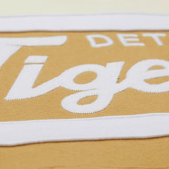 Detroit Tigers Mitchell & Ness Head Coach Pullover Hoodie - Tan/Cream - Mitchell & Ness Discount
