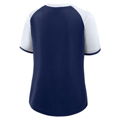 Fanatics Dallas Cowboys Women's Height Advantage T-Shirt Navy/White