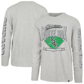 Chicago White Sox '47 Fair Ball Franklin Long Sleeve T-Shirt - Gray - 47 brand Lifestyle