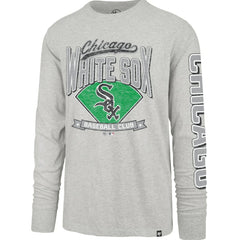 Chicago White Sox '47 Fair Ball Franklin Long Sleeve T-Shirt - Gray - 47 brand Lifestyle