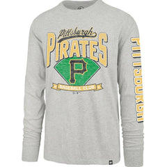 Pittsburgh Pirates '47 Fair Ball Franklin Long Sleeve T-Shirt - Gray - 47 brand Online