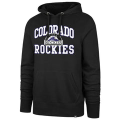 Colorado Rockies '47 Velocity Headline Pullover Hoodie - Black - 47 brand Sale