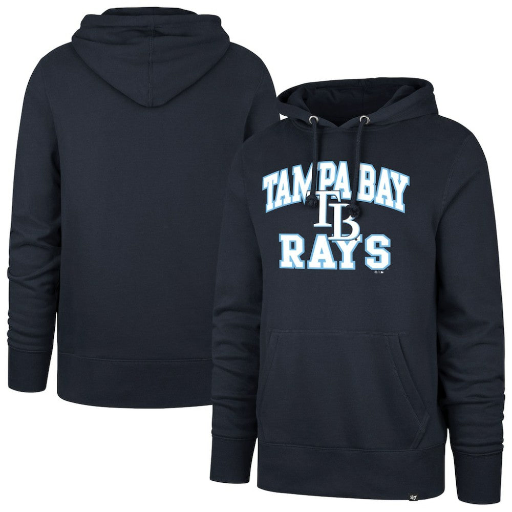 Tampa Bay Rays '47 Velocity Headline Pullover Hoodie - Navy - 47 brand Sale