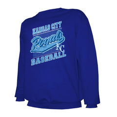Kansas City Royals Stitches Lightweight Crew Sweatshirt - Royal - MLB on Sale