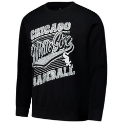 Chicago White Sox Stitches Lightweight Crew Sweatshirt - Black - MLB Sale