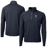 Kansas City Royals Cutter & Buck Adapt Eco Knit Hybrid Recycled Quarter-Zip Pullover Top - Navy - MLB Online