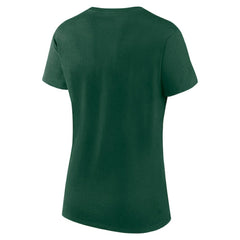 Minnesota Wild Logo Athletic Women's Unrivaled T-Shirt - Green - NHL 202179628