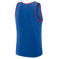 New York Rangers Logo Athletic Unmatched Success Tank Top - Blue - NHL 202179675
