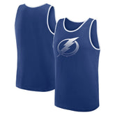 Tampa Bay Lightning Logo Athletic Unmatched Success Tank Top - Blue - NHL 202179686