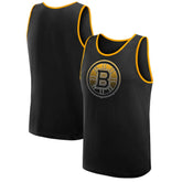 Boston Bruins Logo Athletic Unmatched Success Tank Top - Black - NHL 202179688