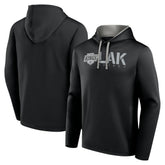 Los Angeles Kings Logo Athletic Head Start Pullover Hoodie - Black - NHL 202179762