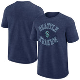 Seattle Kraken Logo Athletic Success T-Shirt - Heather Navy - NHL 202179906