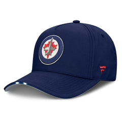 Winnipeg Jets Fanatics 2025 NHL Draft Authentic Pro On-Stage Podium A-Frame Adjustable Hat - Navy - NHL 202180000