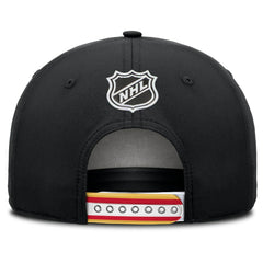 Calgary Flames Fanatics 2025 NHL Draft Authentic Pro On-Stage Podium A-Frame Adjustable Hat - Black - NHL 202180023