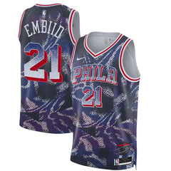 Joel Embiid Philadelphia 76ers Unisex 2025 Select Series Swingman Player Jersey Navy | Nike discount