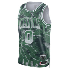 Jayson Tatum Boston Celtics Unisex 2025 Select Series Swingman Player Jersey Green | Nike Lifestyle