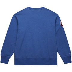 Hank Aaron Atlanta Braves Mitchell & Ness Legends Collection Vintage Logo Fleece Name & Number Pullover Sweatshirt - Royal - Mitchell & Ness Lifestyle