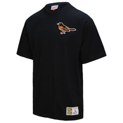 Cal Ripken Jr. Baltimore Orioles Mitchell & Ness Legends Collection Vintage Logo T-Shirt - Black - Mitchell & Ness Discount