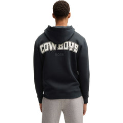 Dallas Cowboys Hugo Boss Unisex Woodson Tri-Blend Hoodie Navy
