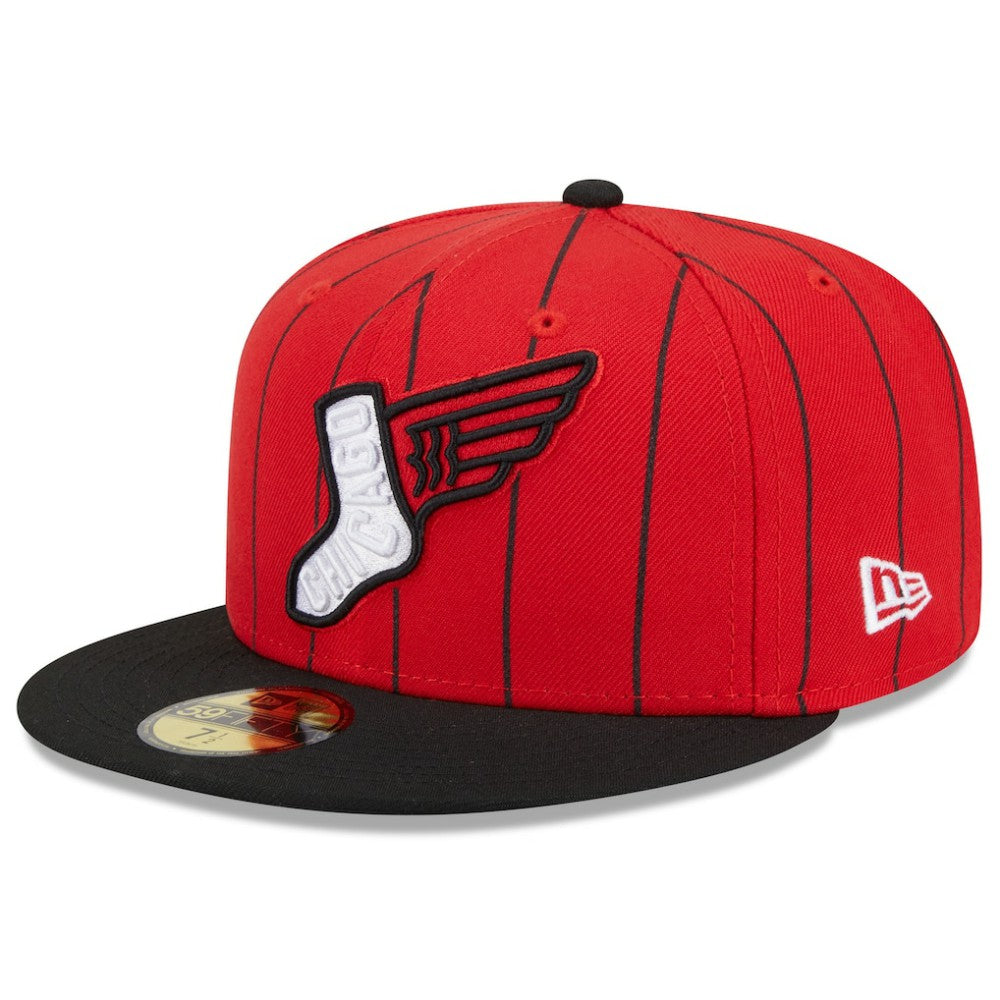Chicago White Sox New Era 2025 City Connect 59FIFTY Fitted Hat - Red/Black - New Era Sale
