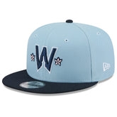 Washington Nationals New Era 2025 City Connect 9FIFTY Snapback Hat - Light Blue/Navy - New Era on Sale