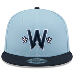 Washington Nationals New Era 2025 City Connect 9FIFTY Snapback Hat - Light Blue/Navy - New Era on Sale