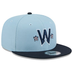 Washington Nationals New Era 2025 City Connect 9FIFTY Snapback Hat - Light Blue/Navy - New Era on Sale