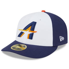 Houston Astros New Era 2025 City Connect Low Profile 59FIFTY Fitted Hat - White/Navy - New Era Lifestyle