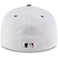 Boston Red Sox New Era 2025 City Connect Batting Practice 59FIFTY Fitted Hat - White/Green - New Era Online